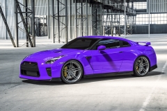 Nissan-GT-R-Purple_Front