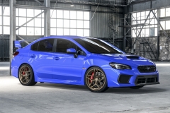 vrforged-d04-satin-bronze-subaru-sti-blue-front